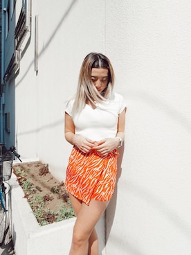 植野有砂さんのコーディネート