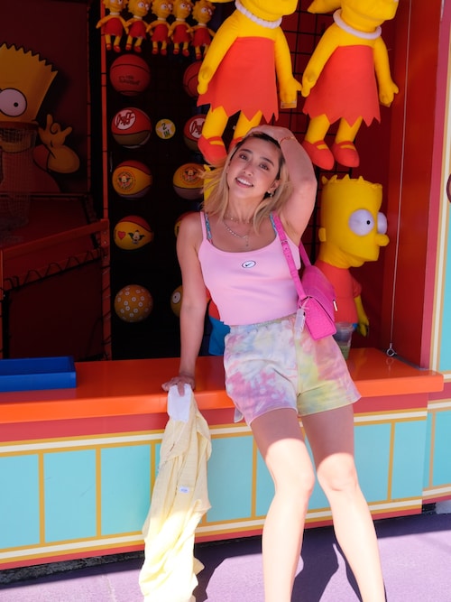 植野有砂さんのコーディネート