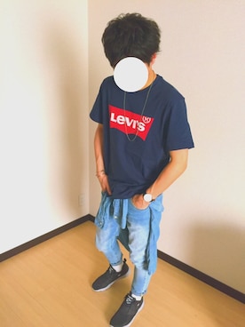 「アイテム（バングル/リストバンド）」を使った、s_nさん（メンズ・170cm・20代）の冬コーディネート