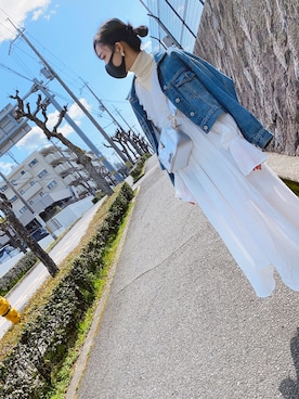「chico_（チコ）のアイテム」を使った、jiaさん（レディース・160cm）の春コーディネート