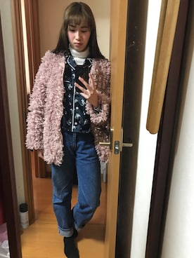 「ohotoro」｜「アイテム（ジャケット/アウター）」を使った、honokaさん（レディース・165cm）の春コーディネート