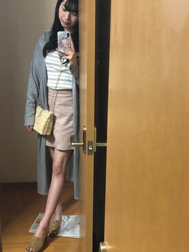 「ESPERANZA（エスペランサ）のアイテム（その他シューズ）」を使った、honokaさん（レディース・165cm）の春コーディネート