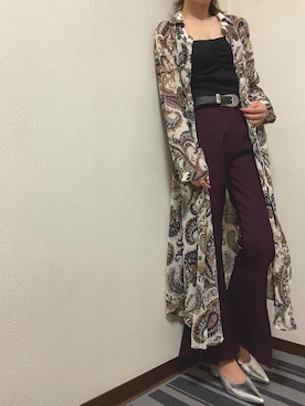 「ENVYM（アンビー）のアイテム（ワンピース/ドレス）」を使った、suzuさん（レディース・164cm）の春コーディネート