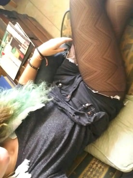 「FOXのアイテム」を使った、Ecstasyさん（レディース・163cm）の夏コーディネート