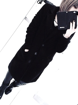 「mode」｜「アイテム（トレンチコート）」を使った、MARYさん（レディース・154cm）の冬コーディネート