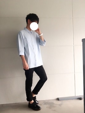 「jiggys shop（ジギーズショップ）のアイテム」を使った、ゆーさん（メンズ・168cm・20代）の春コーディネート