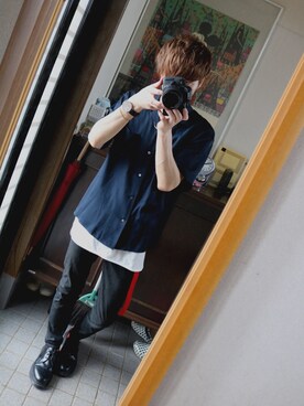 つばにゃんさん（メンズ・170cm）の夏コーディネート