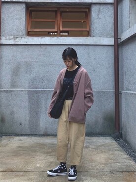 「planet（planet）のアイテム」を使った、f_ish317さん（レディース・160cm）の冬コーディネート