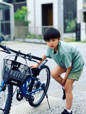 hinata⑅◡̈さん（キッズ・120cm）の夏コーディネート