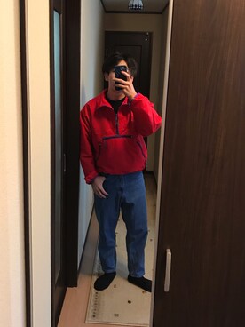 「秋冬」｜「アイテム（ナイロンジャケット）」を使った、dare_sk8さん（メンズ・166cm）の冬コーディネート