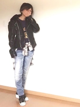 まゆ❤︎さん(レディース・156cm)の冬コーディネート