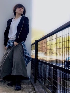 まゆ❤︎さん（レディース・156cm）の冬コーディネート