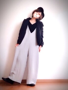 「Right-on（ライトオン）のアイテム（ダッフルコート）」を使った、まゆ❤︎さん（レディース・156cm）の冬コーディネート