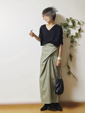 まゆ❤︎さん（レディース・156cm）の夏コーディネート