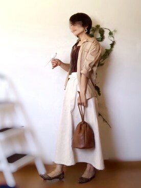 まゆ❤︎さん(レディース・156cm)の秋コーディネート