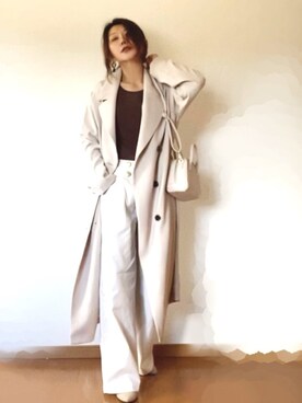 まゆ❤︎さん（レディース・156cm）の春コーディネート