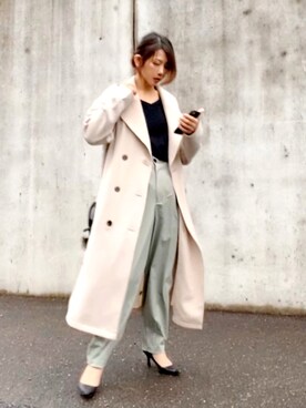 まゆ❤︎さん（レディース・156cm）の春コーディネート