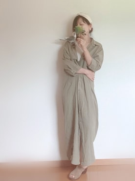 まゆ❤︎さん（レディース・156cm）の春コーディネート