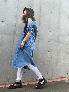 「Gomu 56（ゴムゴム）のアイテム」を使った、まゆ❤︎さん（レディース・156cm）の春コーディネート