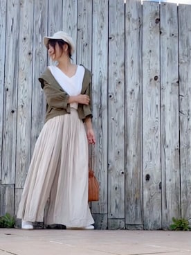 まゆ❤︎さん（レディース・152cm）の春コーディネート