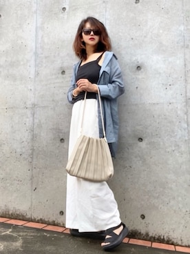 まゆ❤︎さん(レディース・156cm)の夏コーディネート