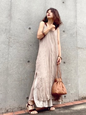 まゆ❤︎さん（レディース・156cm）の夏コーディネート