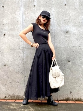 まゆ❤︎さん（レディース・156cm）の夏コーディネート