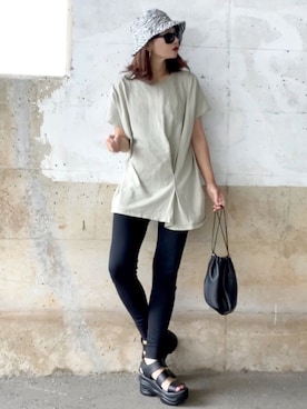 まゆ❤︎さん（レディース・156cm）の夏コーディネート