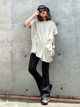 まゆ❤︎さん（レディース・156cm）の夏コーディネート