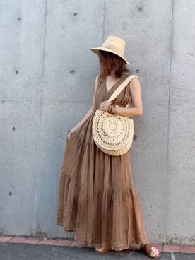 まゆ❤︎さん（レディース・156cm）の夏コーディネート