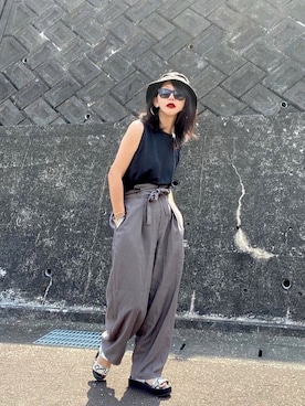 まゆ❤︎さん（レディース・156cm）の夏コーディネート