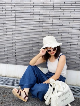 まゆ❤︎さん（レディース・156cm）の夏コーディネート