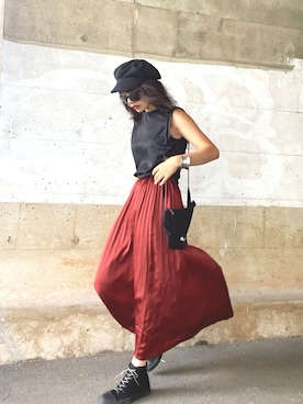 まゆ❤︎さん（レディース・156cm）の夏コーディネート