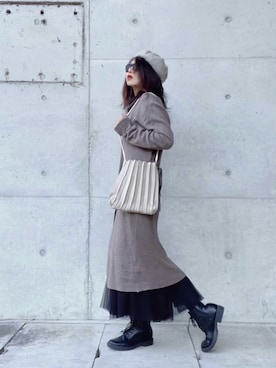 まゆ❤︎さん（レディース・156cm）の秋コーディネート