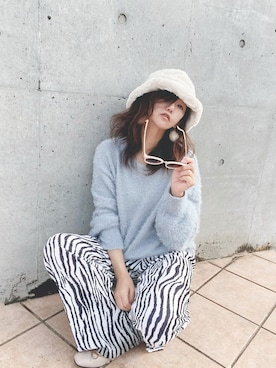 まゆ❤︎さん（レディース・156cm）の秋コーディネート