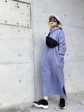 「socolla（ソコラ）のアイテム（ワンピース/ドレス）」を使った、まゆ❤︎さん（レディース・156cm）の冬コーディネート