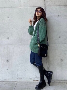 「crie conforto」｜「アイテム（その他）」を使った、まゆ❤︎さん（レディース・156cm）の冬コーディネート