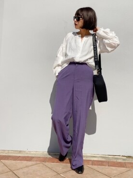 まゆ❤︎さん（レディース・156cm）の春コーディネート