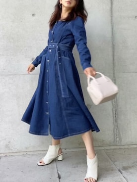 まゆ❤︎さん(レディース・156cm)の春コーディネート