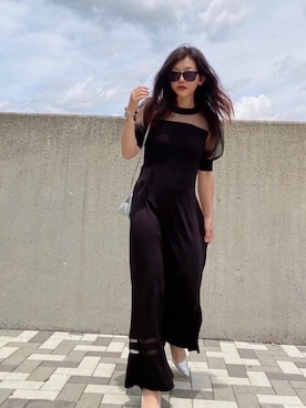 「Via Demizon（ビアデミゾン）のアイテム」を使った、まゆ❤︎さん（レディース・156cm）の夏コーディネート