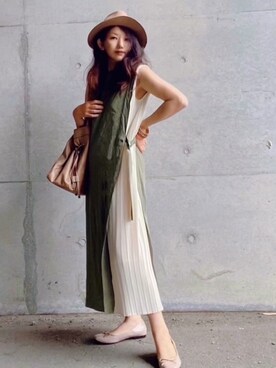 まゆ❤︎さん（レディース・156cm）の夏コーディネート