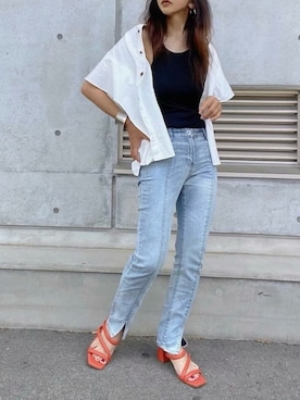 まゆ❤︎さん（レディース・156cm）の夏コーディネート