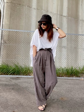 まゆ❤︎さん(レディース・156cm)の夏コーディネート