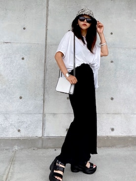 まゆ❤︎さん（レディース・156cm）の夏コーディネート