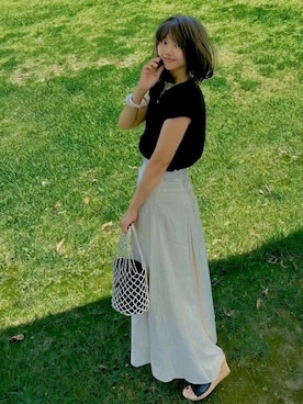 まゆ❤︎さん（レディース・156cm）の夏コーディネート