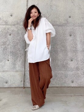 まゆ❤︎さん（レディース・156cm）の夏コーディネート