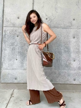 まゆ❤︎さん（レディース・156cm）の夏コーディネート