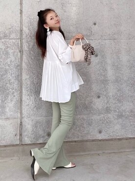 まゆ❤︎さん(レディース・156cm)の夏コーディネート