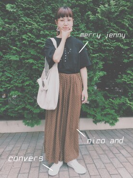 SHITAMACHIさん（レディース・158cm）の夏コーディネート