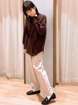 satomikamoさん（レディース・162cm）の冬コーディネート